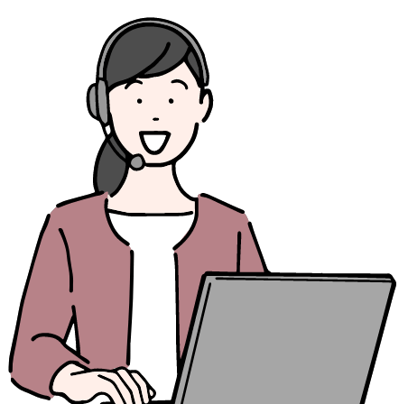 事務員がご案内！